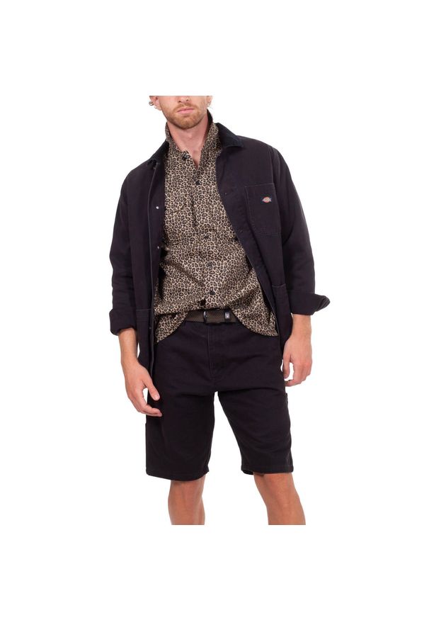 Szorty Dickies Duck Canvas czarne. Kolor: czarny. Sport: skateboard