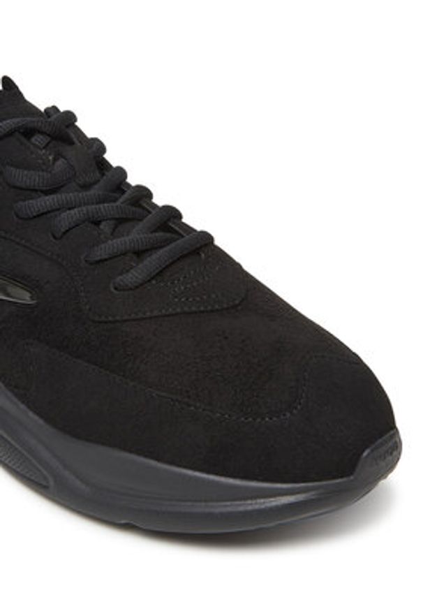 Hugo - HUGO Sneakersy Leon 50548504 Czarny. Kolor: czarny. Materiał: skóra