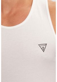 Guess - GUESS Biała męska podkoszulka 2 Pack, Rozmiar L. Kolor: biały #5