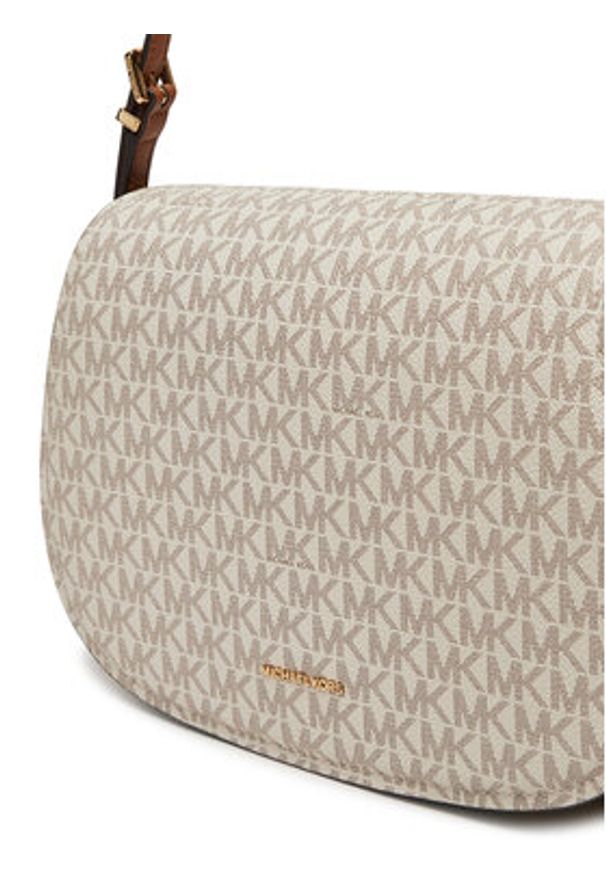 MICHAEL Michael Kors Torebka Lydia 30R5GL0M2B Écru. Materiał: skórzane