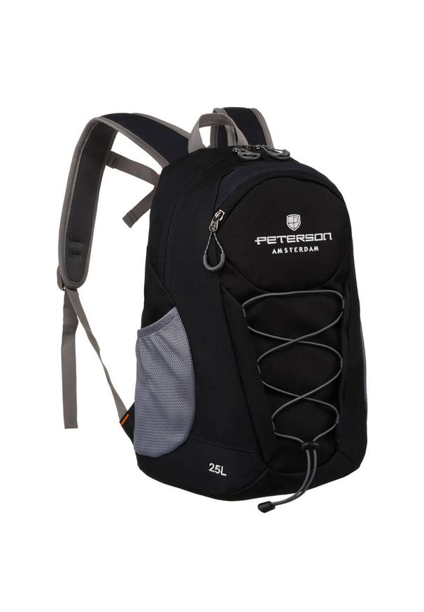 Plecak turystyczny Peterson PTN JPS-03 czarny. Kolor: czarny
