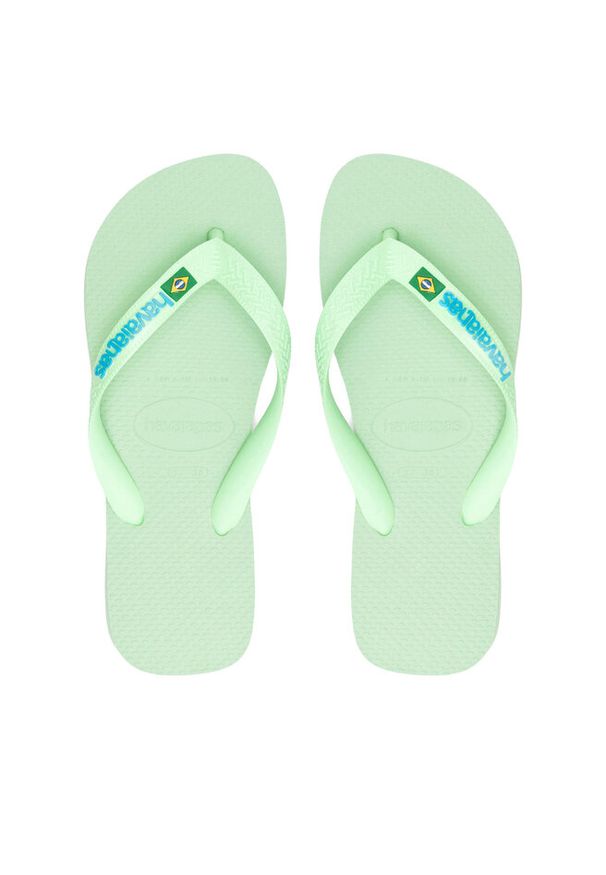 Japonki Havaianas. Kolor: zielony