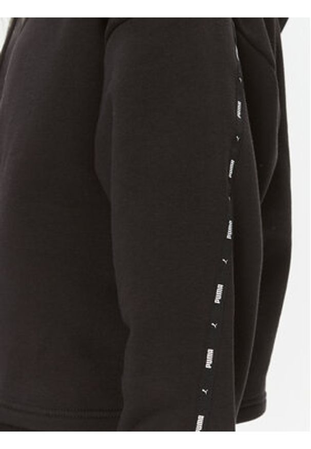 Puma Bluza Ess Tape 675996 Czarny Regular Fit. Kolor: czarny. Materiał: bawełna