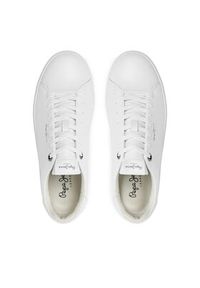 Pepe Jeans Sneakersy Camden Basic M PMS00007 Biały. Kolor: biały. Materiał: skóra #6
