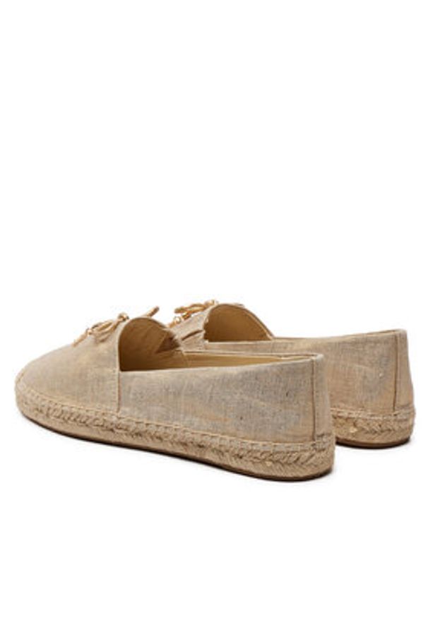 MICHAEL Michael Kors Espadryle Nori 40R4NRFP1D Złoty. Kolor: złoty. Materiał: materiał