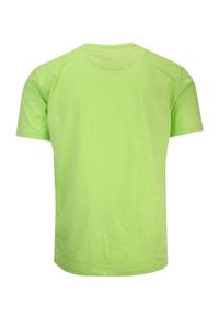 MCL - T-Shirt Męski Zielony, Neonowy z Nadrukiem w Żaglówkę, Krótki Rękaw, Koszulka, U-neck. Okazja: na co dzień. Kolor: zielony. Materiał: bawełna. Długość rękawa: krótki rękaw. Długość: krótkie. Wzór: nadruk. Sezon: wiosna, lato. Styl: casual #2