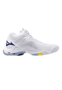 Mizuno - Męskie Buty Treningowe Wave Lightning Z8. Kolor: biały. Model: Mizuno Wave. Sport: turystyka piesza
