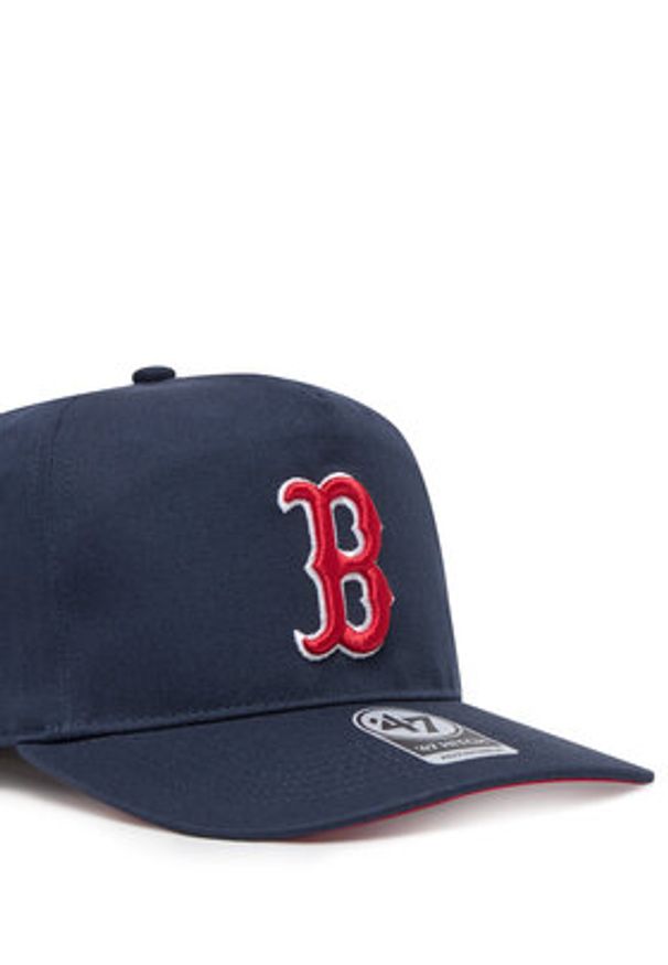 47 Brand Czapka z daszkiem MLB Boston Red Sox '47 HITCH B-FHTCH02GWP Granatowy. Kolor: niebieski. Materiał: bawełna, materiał