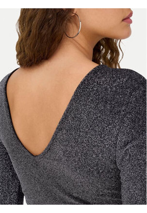 only - ONLY Sukienka koktajlowa Rich 15360278 Szary Regular Fit. Kolor: szary. Materiał: syntetyk. Styl: wizytowy