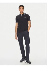 BOSS Polo Paddy Pro 50469102 Granatowy Regular Fit. Typ kołnierza: polo. Kolor: niebieski. Materiał: bawełna, syntetyk