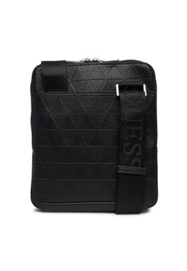 Guess Saszetka HMTOTE P6159 Czarny. Kolor: czarny. Materiał: skóra