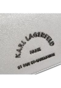 Karl Lagerfeld - KARL LAGERFELD Torebka 240W3247 Srebrny. Kolor: srebrny. Materiał: skórzane #4