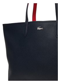 Lacoste Torebka Anna NF4823AA Granatowy. Kolor: niebieski. Materiał: skórzane #3
