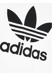 Adidas - adidas Komplet t-shirt i szorty sportowe Trefoil FI8318 Czarny Regular Fit. Kolor: czarny. Materiał: bawełna #6