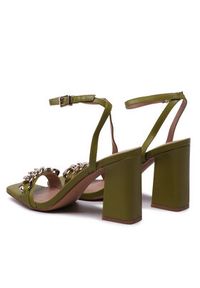 ONLY Shoes Sandały Onlalyx-17 15288444 Zielony. Kolor: zielony. Materiał: skóra