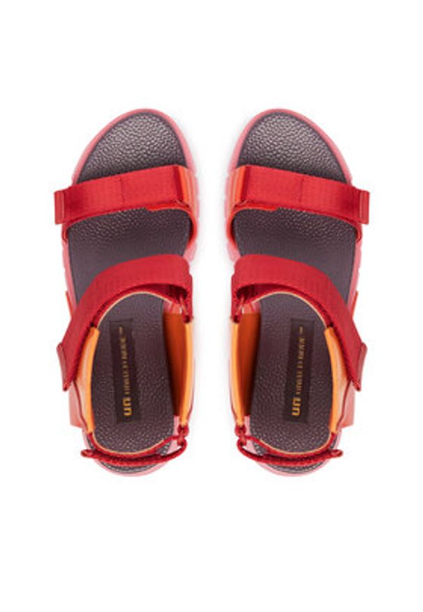 United Nude Sandały Delta Run 1041096416 Czerwony. Kolor: czerwony. Materiał: materiał