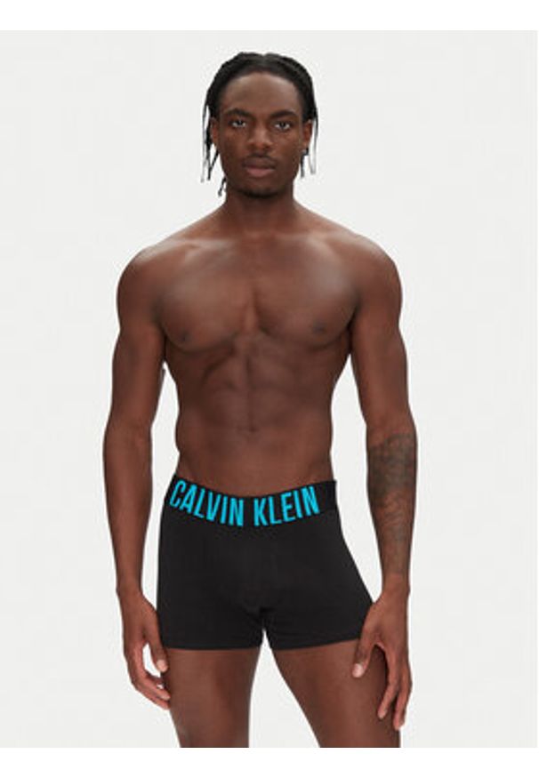 Calvin Klein Underwear Komplet 3 par bokserek 000NB3608A Czarny. Kolor: czarny. Materiał: bawełna