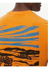 Napapijri T-Shirt S-Vignoni NP0A4ILX Pomarańczowy Regular Fit. Kolor: pomarańczowy. Materiał: bawełna #5