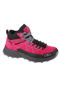 Buty trekkingowe damskie, CMP Kaleepso Mid Hiking. Kolor: różowy. Styl: sportowy