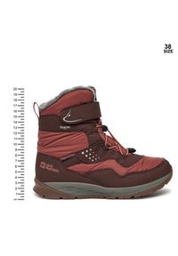 Jack Wolfskin Śniegowce Polar Bear-G Texapore High Vc K A62143 Brązowy. Kolor: brązowy. Materiał: materiał