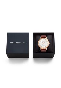 Daniel Wellington Zegarek Classic St. Mawes Horloge DW00100871 Brązowy. Kolor: brązowy. Materiał: skóra #1