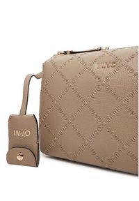 Liu Jo Torebka Ecs S Crossbody AF5072 E0538 Beżowy. Kolor: beżowy. Materiał: skórzane