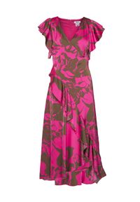 DKNY Sukienka letnia DD5E1N32 Różowy Regular Fit. Kolor: różowy. Materiał: syntetyk. Sezon: lato #1