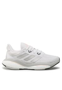 Adidas - adidas Buty do biegania Solarglide 6 Shoes HP9814 Biały. Kolor: biały. Materiał: materiał