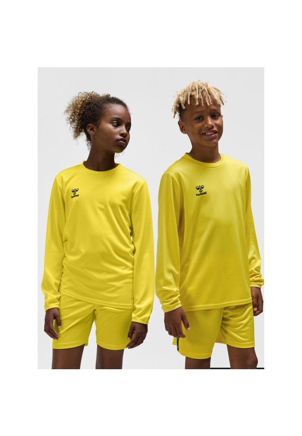 Bluza dziecięca Hummel Essential. Kolor: żółty. Sport: joga i pilates