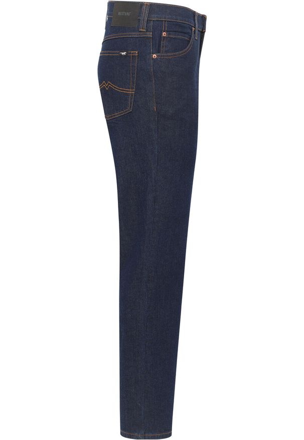 Mustang - MĘSKIE SPODNIE JEANSOWE MUSTANG TRAMPER STRAIGHT DENIM BLUE 1014273 5000 850