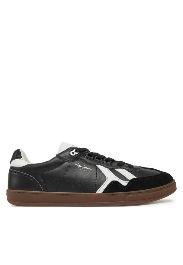 Sneakersy Pepe Jeans. Kolor: czarny