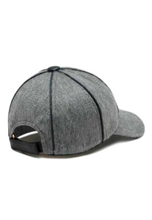 Max Mara Czapka z daszkiem 2345760137600 Szary. Kolor: szary. Materiał: materiał, wełna