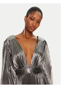 Babylon Sukienka wieczorowa S00813 Srebrny Regular Fit. Kolor: srebrny. Materiał: syntetyk. Styl: wizytowy #2