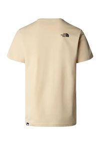 Koszulka sportowa męska The North Face Simple Dome. Kolor: beżowy. Długość rękawa: krótki rękaw. Długość: krótkie