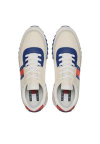 Tommy Jeans Sneakersy Tjm Runner Translucent EM0EM01219 Beżowy. Kolor: beżowy. Materiał: materiał #5