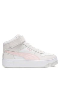 Puma Sneakersy Carina Street Mid 39233704 Biały. Kolor: biały. Materiał: skóra
