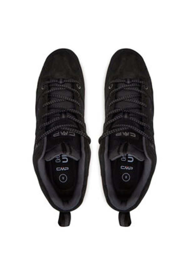 CMP Trekkingi Moon Low Treking Shoe Wp 31Q4787 Czarny. Kolor: czarny. Materiał: nubuk, skóra. Sport: turystyka piesza