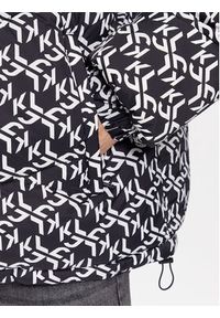 Karl Lagerfeld Jeans - KARL LAGERFELD Kurtka puchowa Klj Monogram Aop Puffer Jacket 236D1500 Czarny Regular Fit. Typ kołnierza: dekolt w karo. Kolor: czarny. Materiał: puch, syntetyk #2