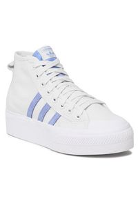 Adidas - adidas Sneakersy Nizza Platform Mid FZ6189 Biały. Kolor: biały. Materiał: materiał. Obcas: na platformie #2