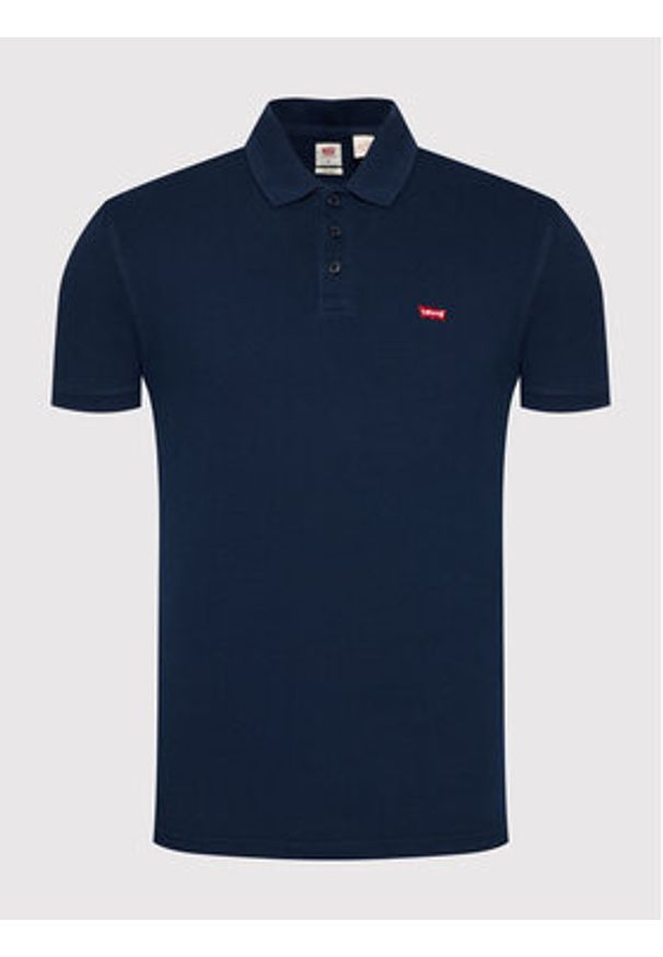 Levi's® Polo Standard Housemarked 35883-0005 Granatowy Regular Fit. Typ kołnierza: polo. Kolor: niebieski. Materiał: bawełna