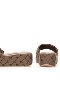 Nine West Klapki WFA2789-1 Beżowy. Kolor: beżowy. Materiał: materiał #7
