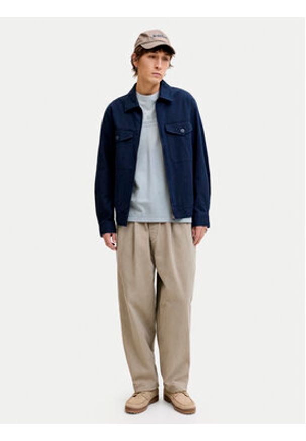 Jack & Jones T-Shirt Blucaleb 12293014 Błękitny Regular Fit. Kolor: niebieski. Materiał: bawełna