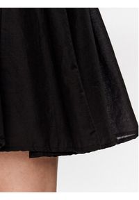 Iconique Sukienka letnia IC23 019 Czarny Regular Fit. Kolor: czarny. Materiał: bawełna. Sezon: lato #4