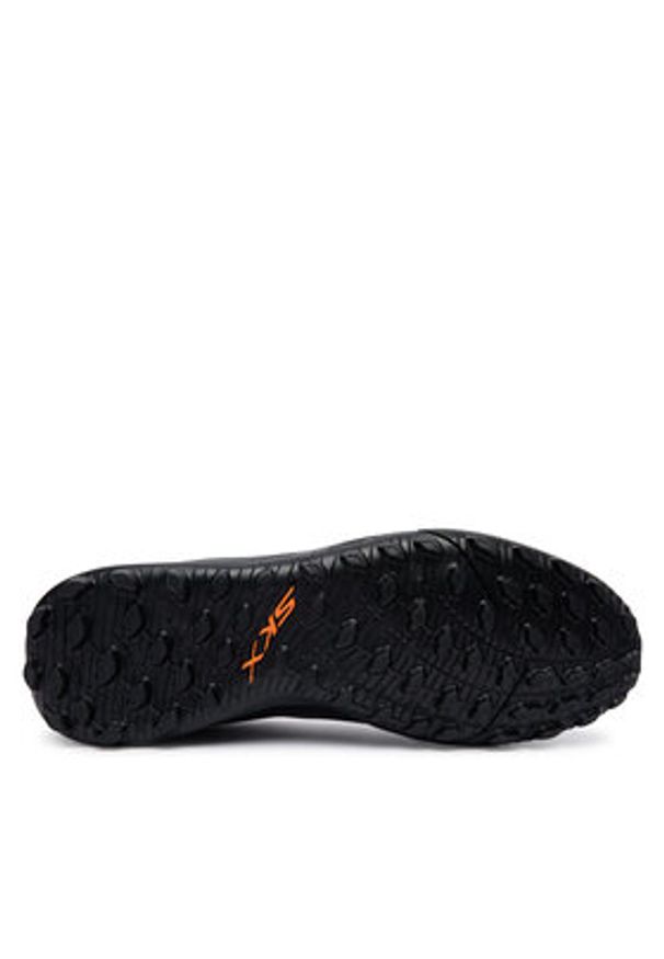 skechers - Skechers Buty do piłki nożnej Club Tf 252134 BKOR Czarny. Kolor: czarny. Materiał: skóra