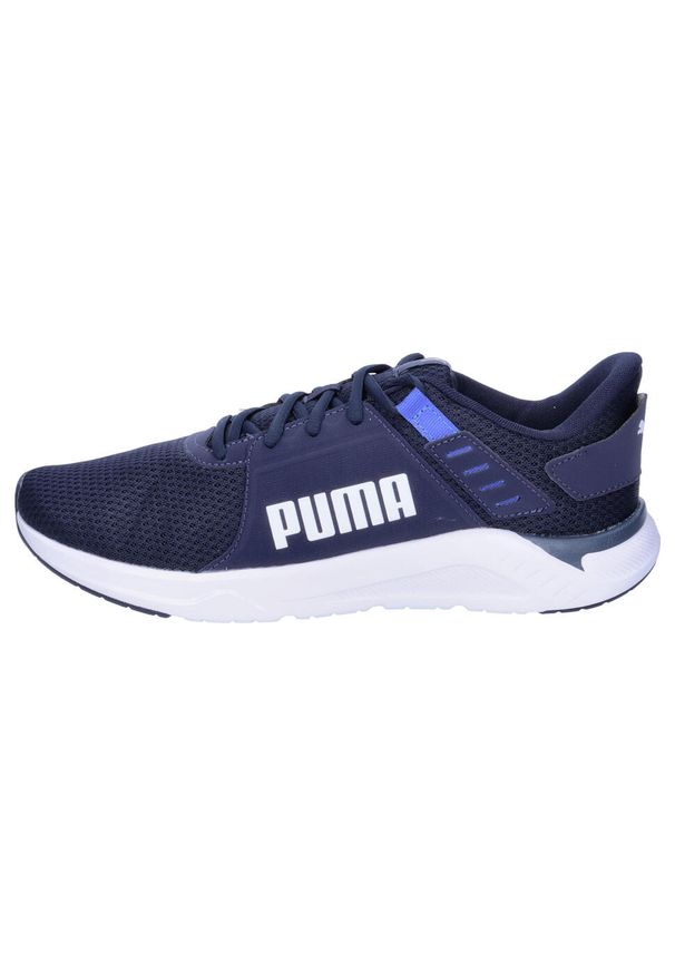 Buty do chodzenia męskie Puma Ftr Connect. Zapięcie: sznurówki. Kolor: niebieski. Materiał: guma, syntetyk, tkanina, materiał. Szerokość cholewki: normalna. Sport: turystyka piesza