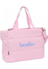 Torba Benetton Torba na Laptopa Benetton Pink Jasnoróżowy (54 x 31 x 17 cm). Kolor: różowy #1