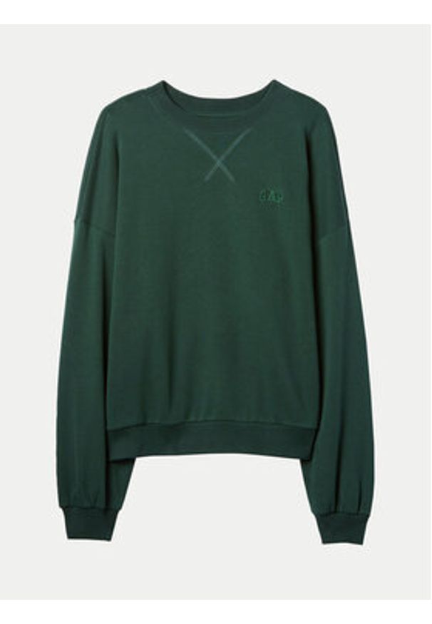 GAP - Gap Bluza 476351-08 Zielony Regular Fit. Kolor: zielony. Materiał: bawełna