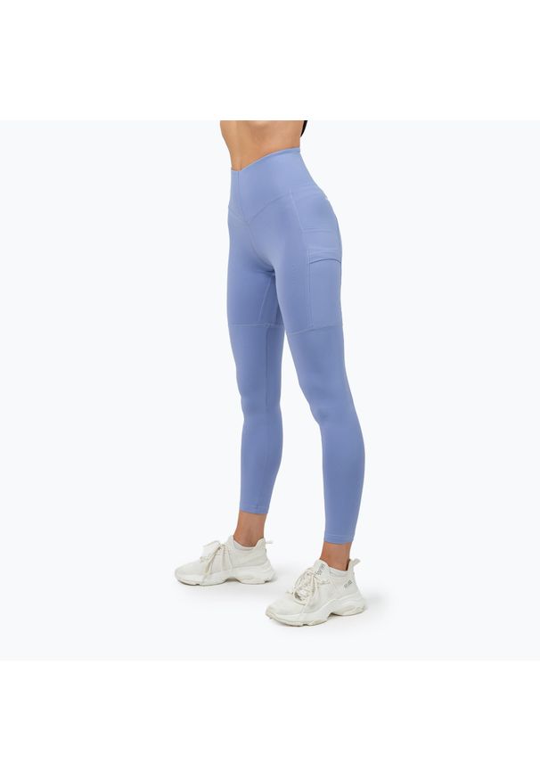 Legginsy NEBBIA Recovery. Kolor: fioletowy. Sport: fitness