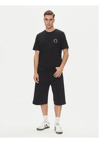 Jack & Jones - Jack&Jones Szorty jeansowe Owen 12277167 Czarny Baggy Fit. Kolor: czarny. Materiał: bawełna #5