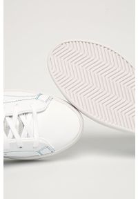 adidas Originals - Buty skórzane Sleek FY5055. Nosek buta: okrągły. Zapięcie: sznurówki. Kolor: biały. Materiał: skóra #2